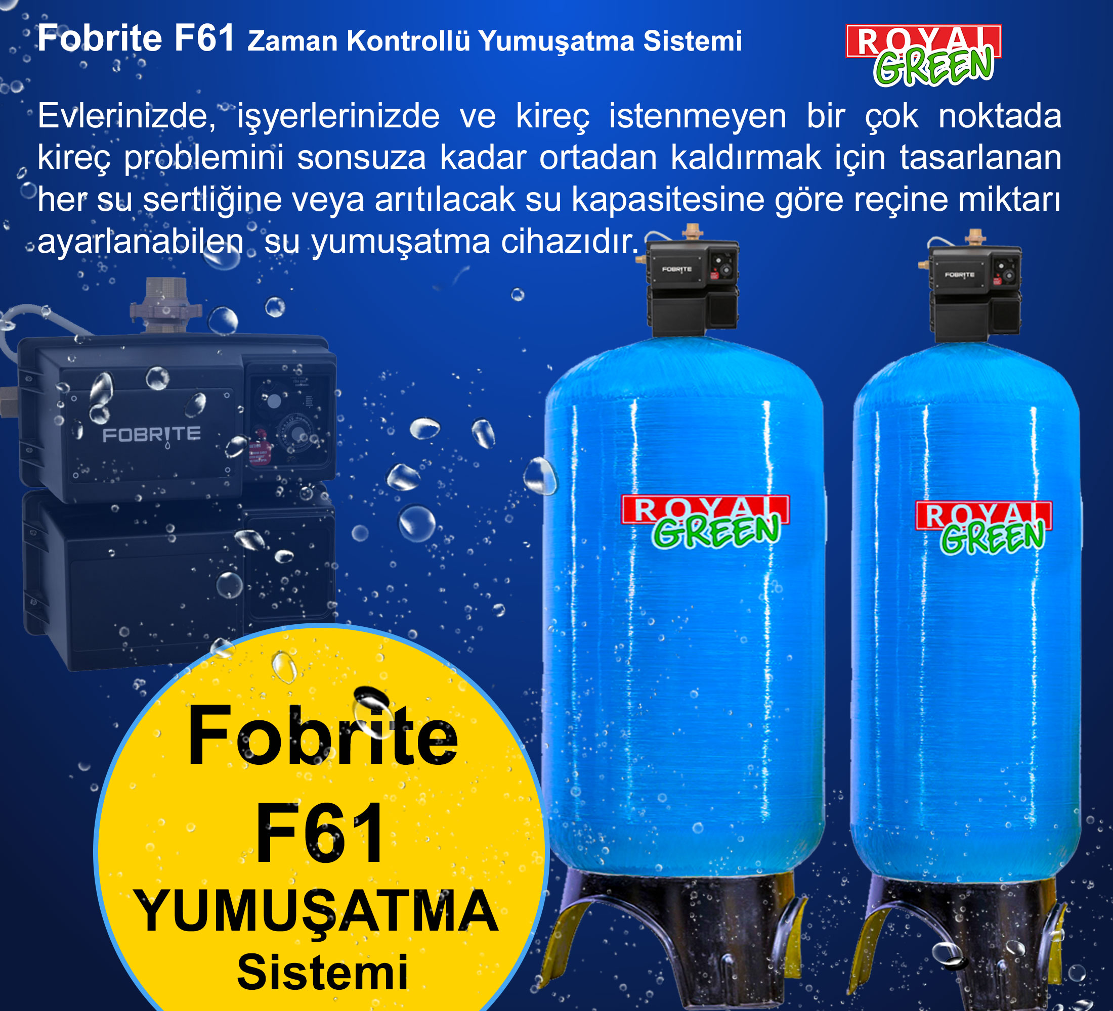 fobrite F61 yumusatma sistemi banner