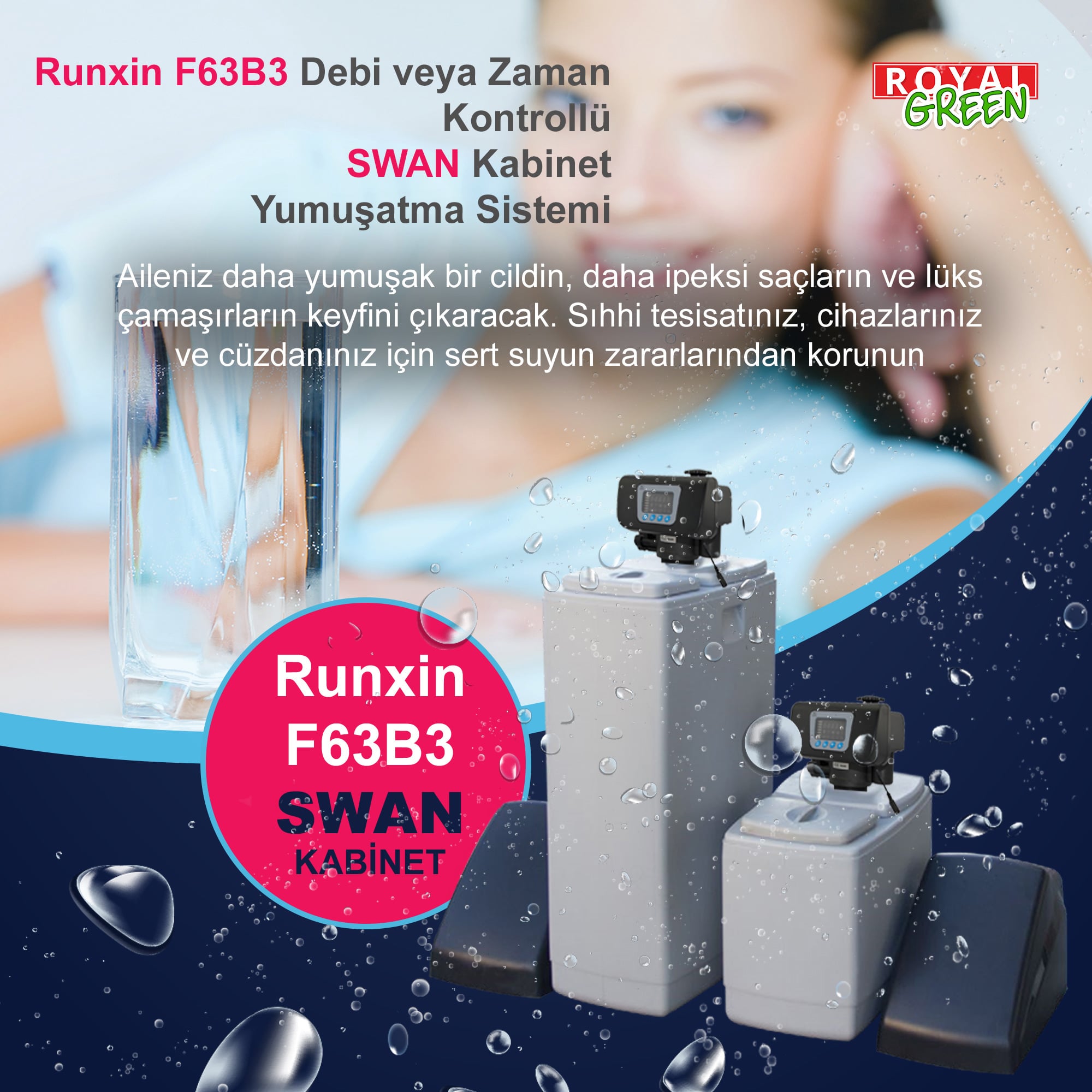 Runxin F63B3 F70A Swan Kabinetli Yumusatma Sistemi Banner min