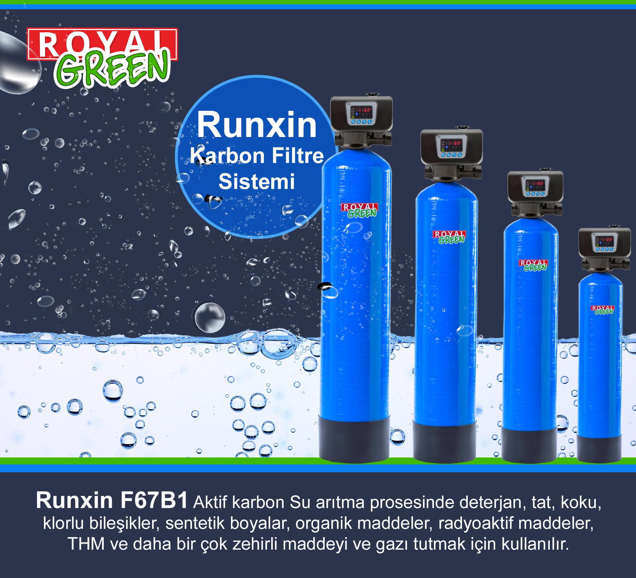 Runxin F67B1 Karbon Filtre Sistemi Banner min