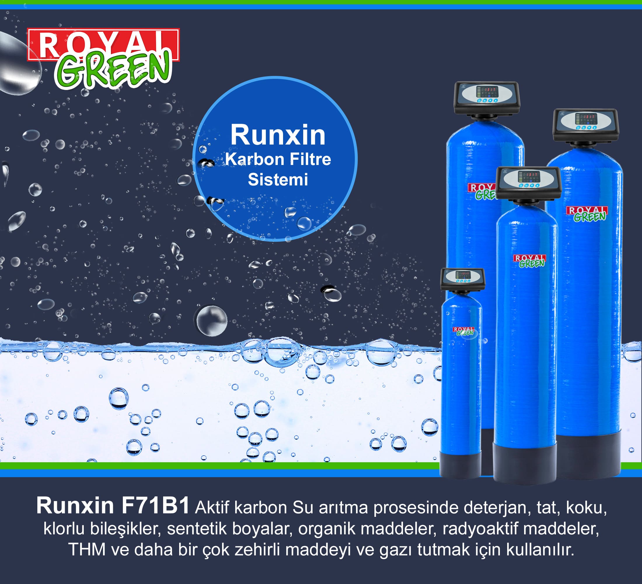 Runxin F71B1 Karbon Filtre Sistemi Banner min
