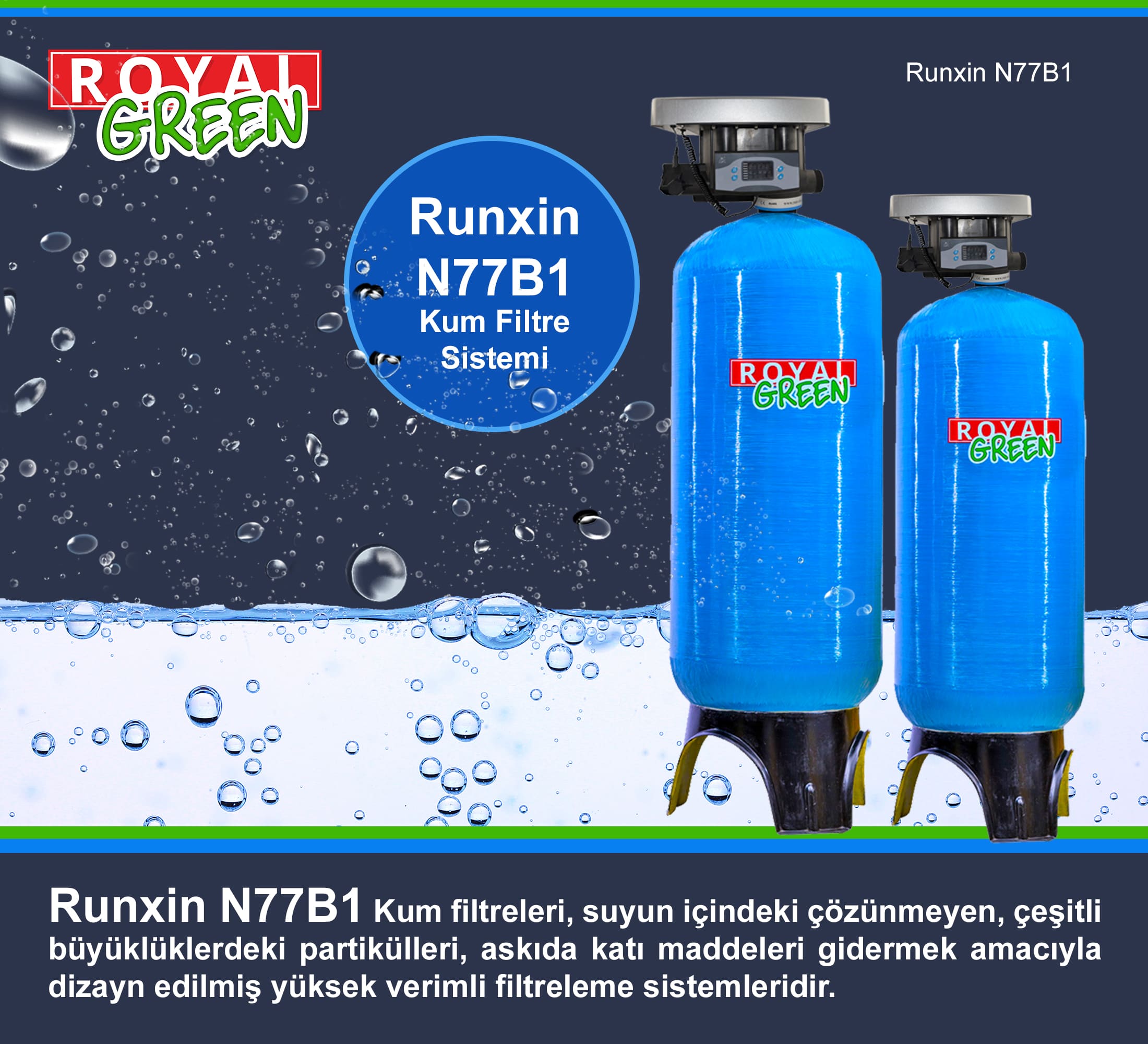Runxin N77B1 Kum Filtre Sistemi Banneri min